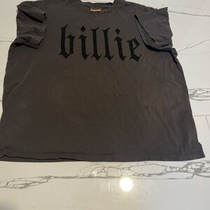 Billie Eilish “Billie” T-Shirt Size L – Official Tour Merch Graphic Tee